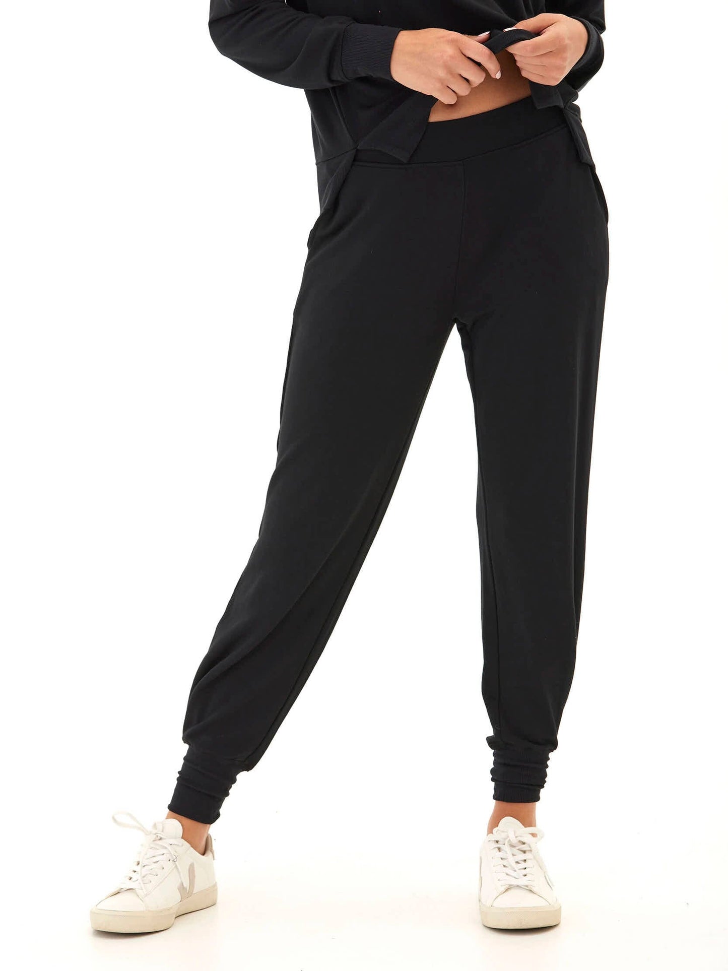 Zarina Modal Terry Tulip-Hem Jogger