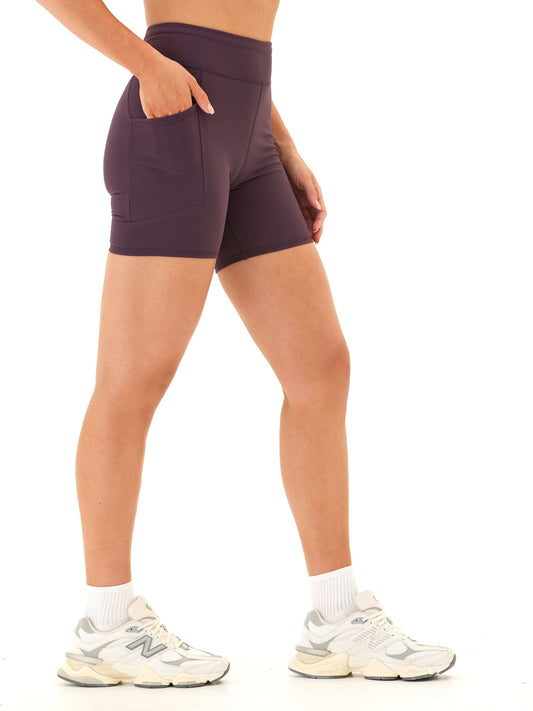 Elena High Rise Pocket Short