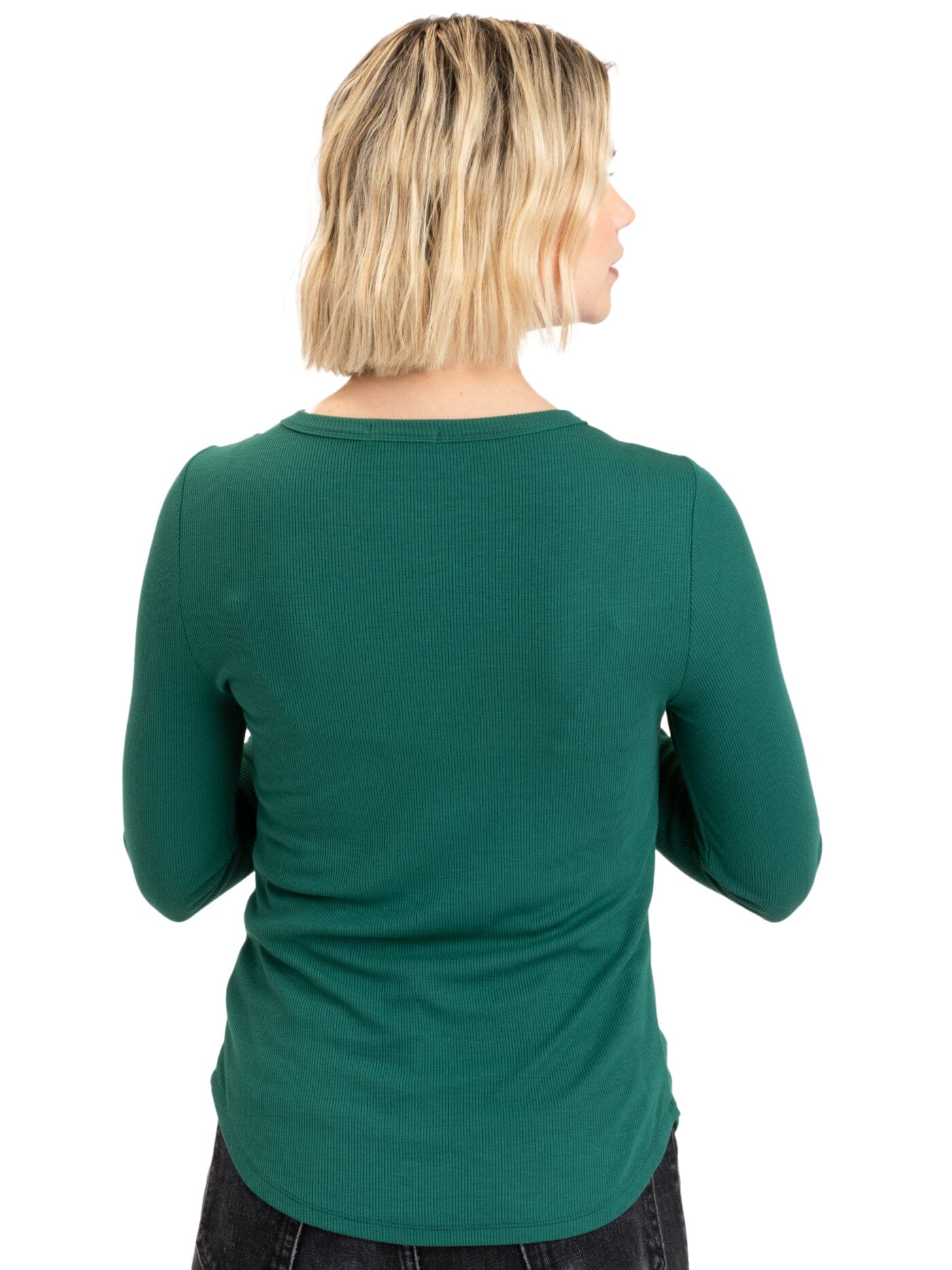 Tessa Feather Rib Long Sleeve