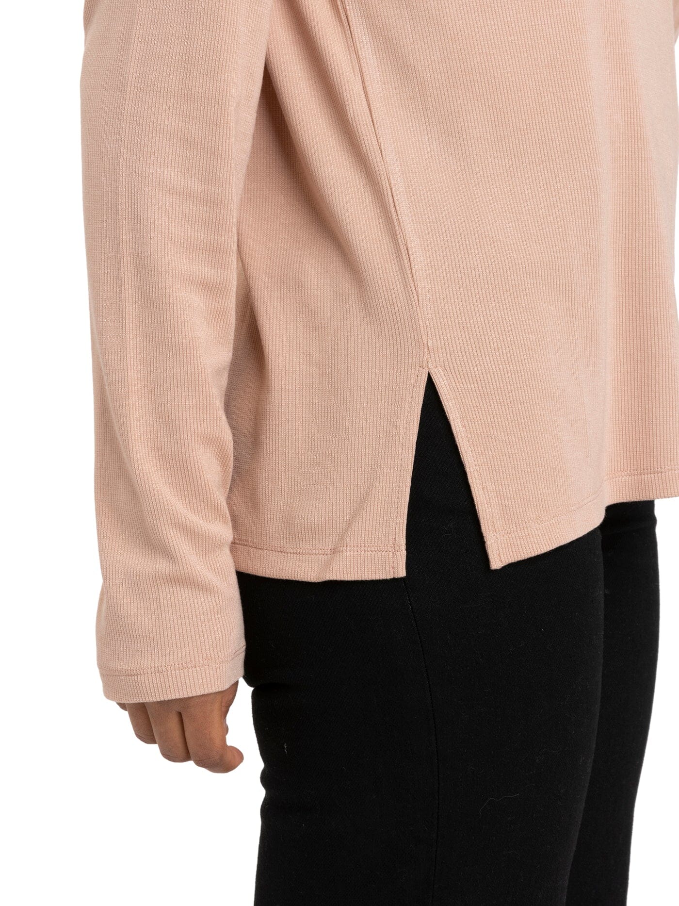 Ulla Feather Rib Long Sleeve Henley
