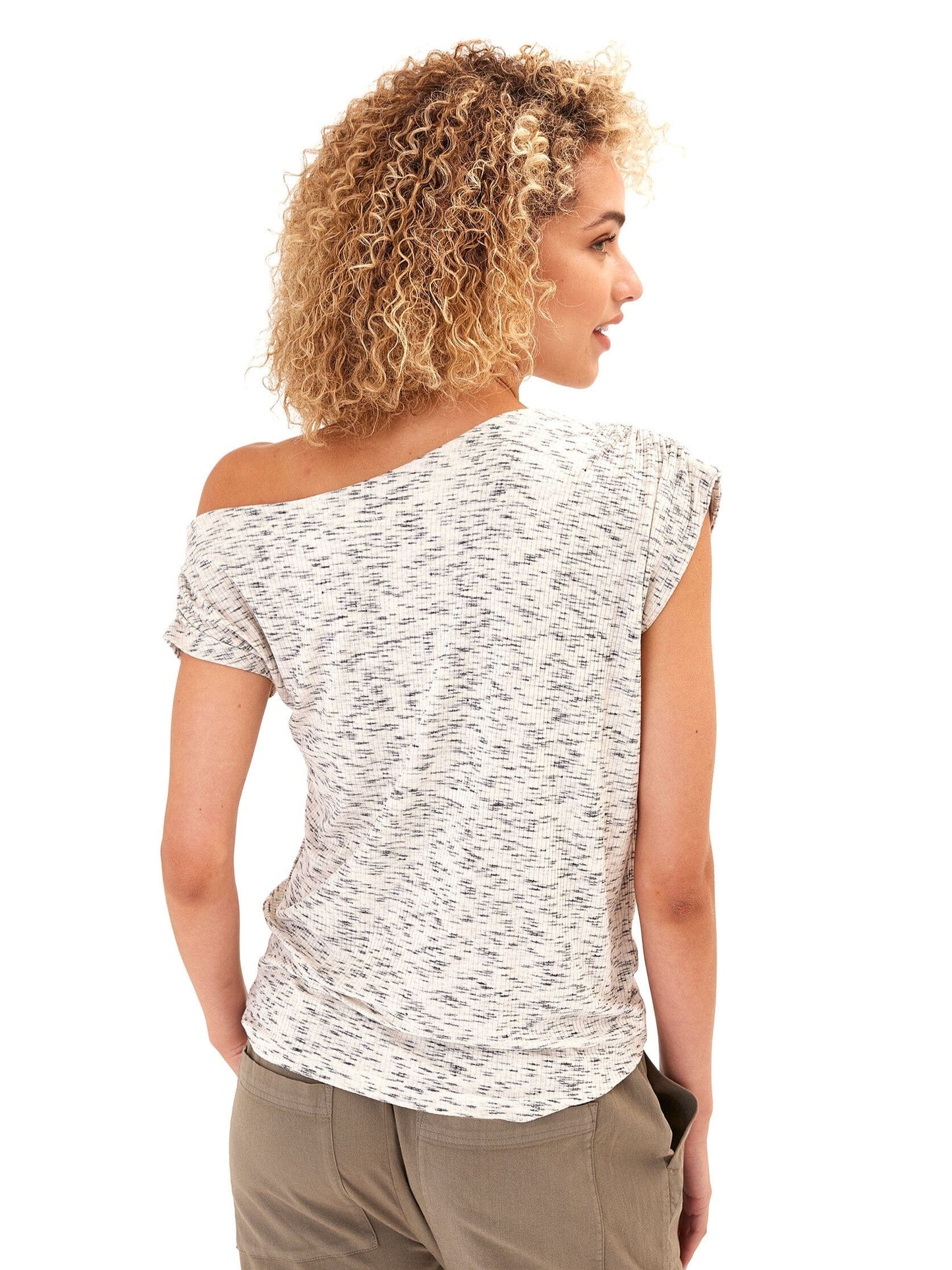 Leoni Feather Rib Short Sleeve