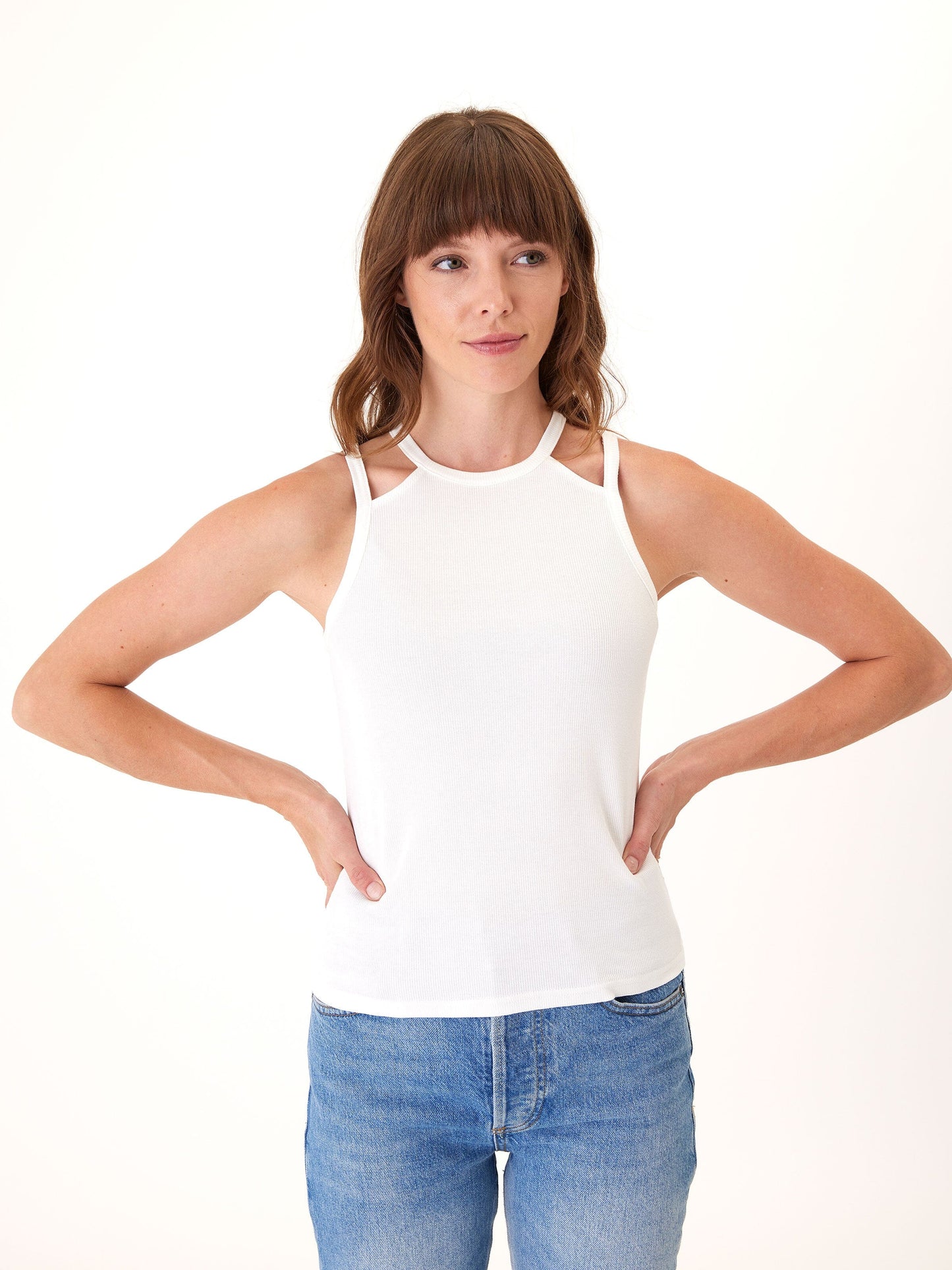 Zinnia Feather Rib Tank