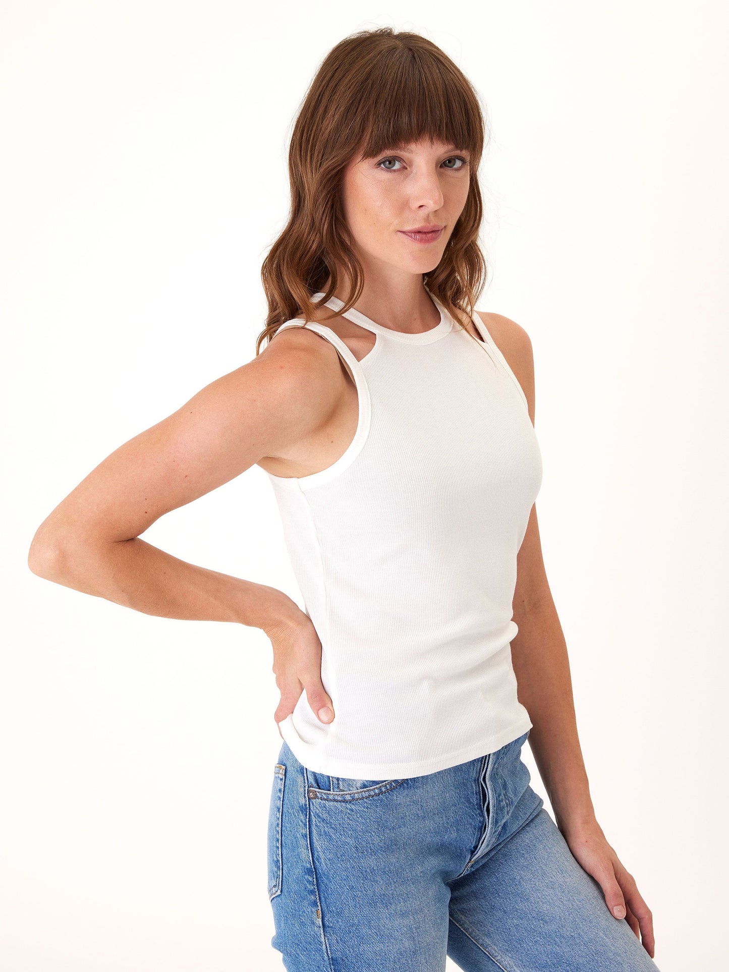 Zinnia Feather Rib Tank