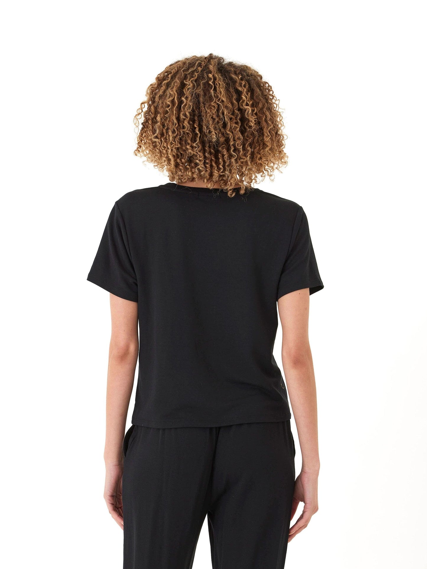 Bettine Modal Terry V-Neck Tee