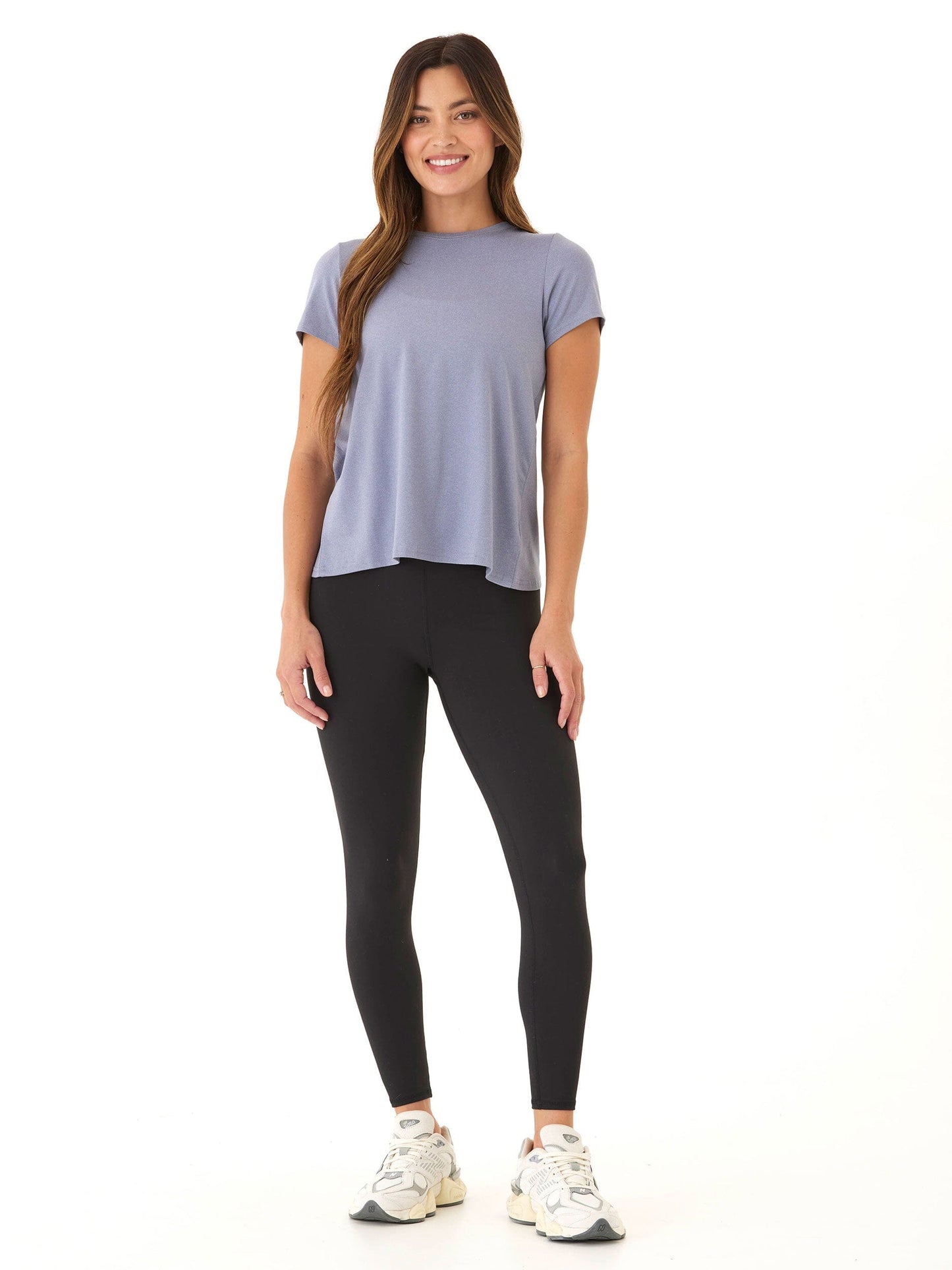 Gemella Luxe Jersey Tulip-Back Short Sleeve Top