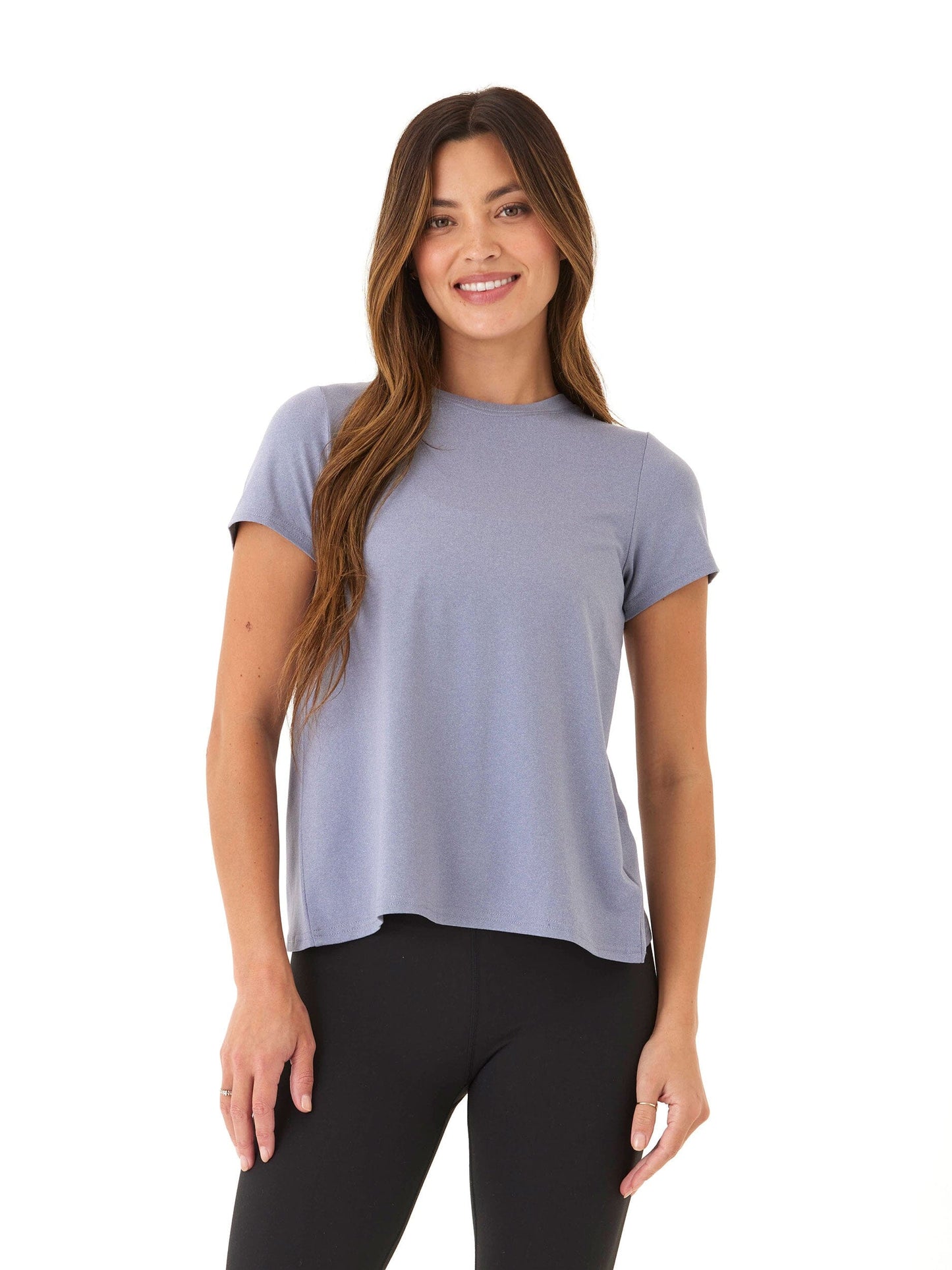 Gemella Luxe Jersey Tulip-Back Short Sleeve Top