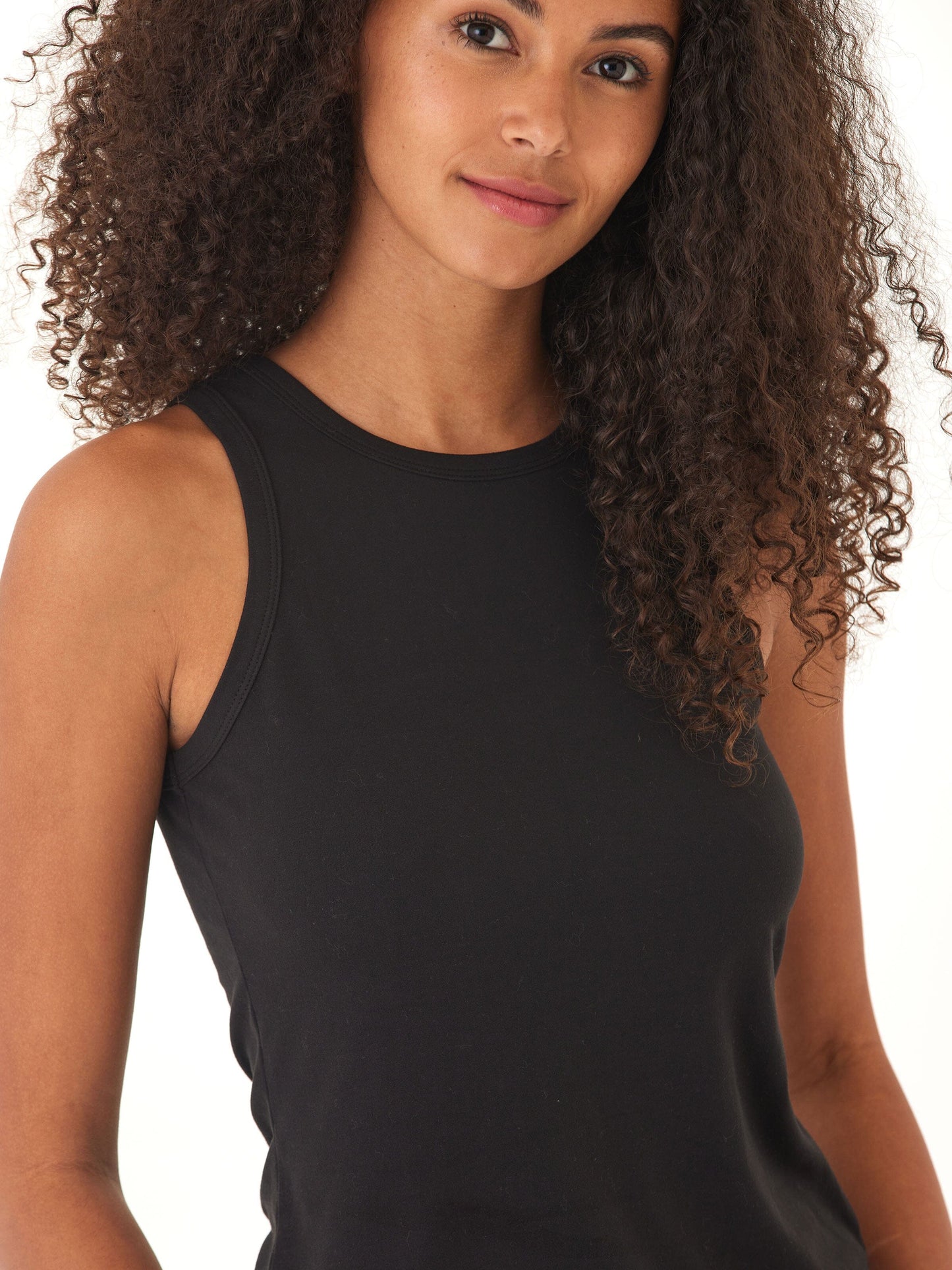 Bailey Luxe Jersey High Neck Tank