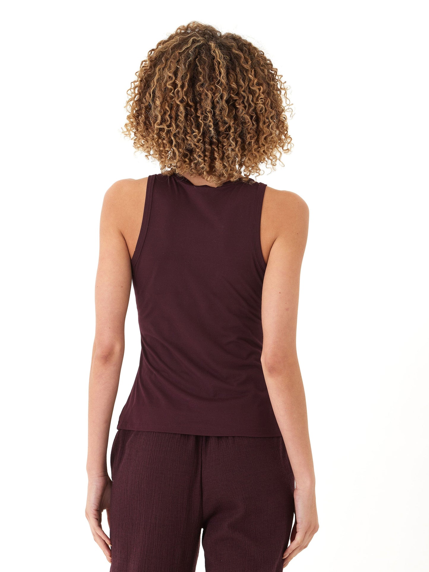 Bailey Luxe Jersey High Neck Tank