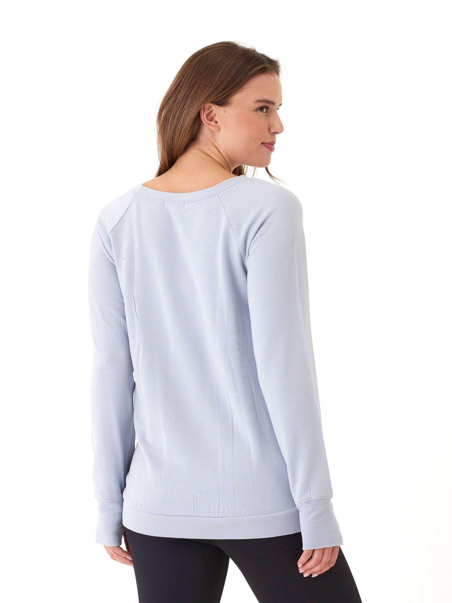 Cannon Feather Fleece Tulip Hem Tunic Sweatshirt