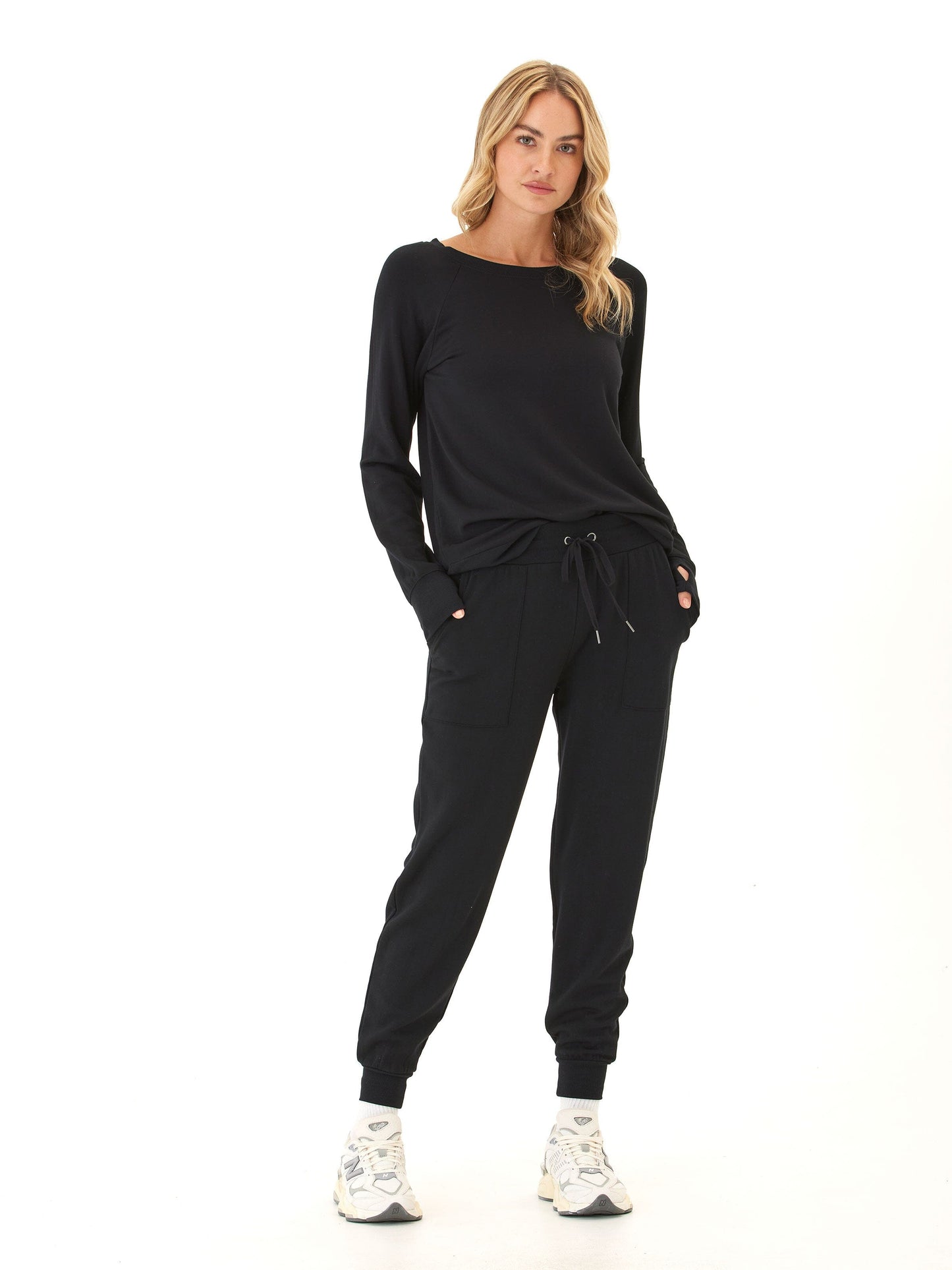 Cannon Feather Fleece Tulip Hem Tunic Sweatshirt