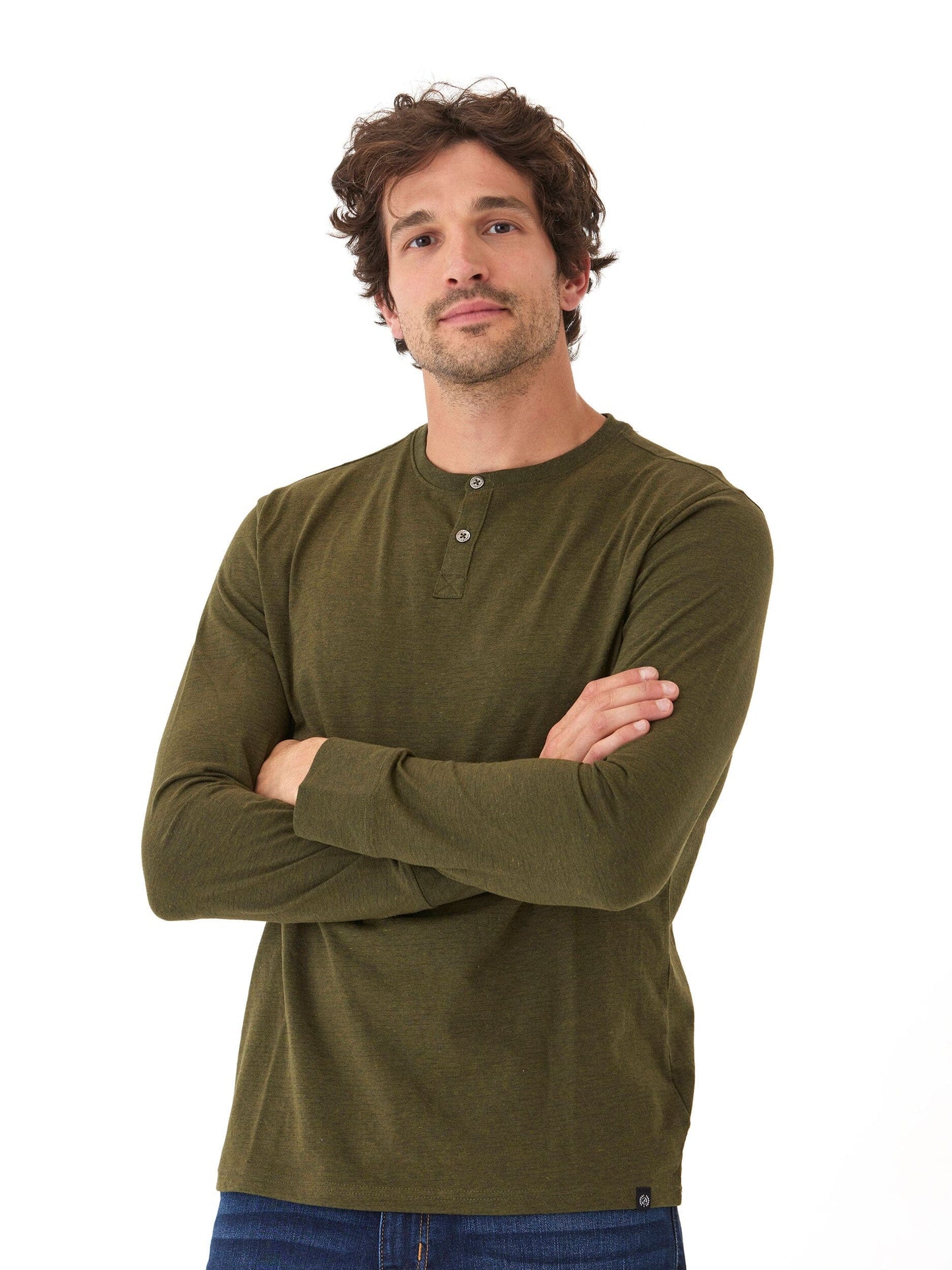 Baseline Long Sleeve Triblend Henley