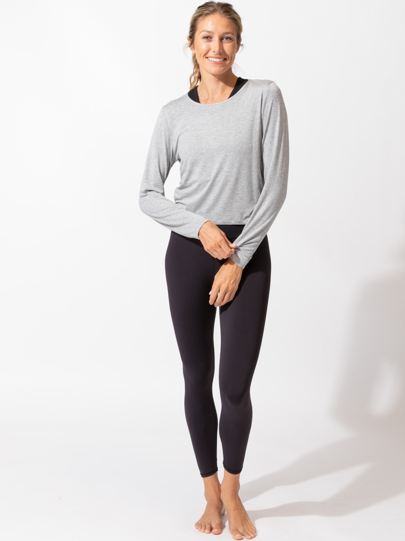 Amabella Ruched Long Sleeve