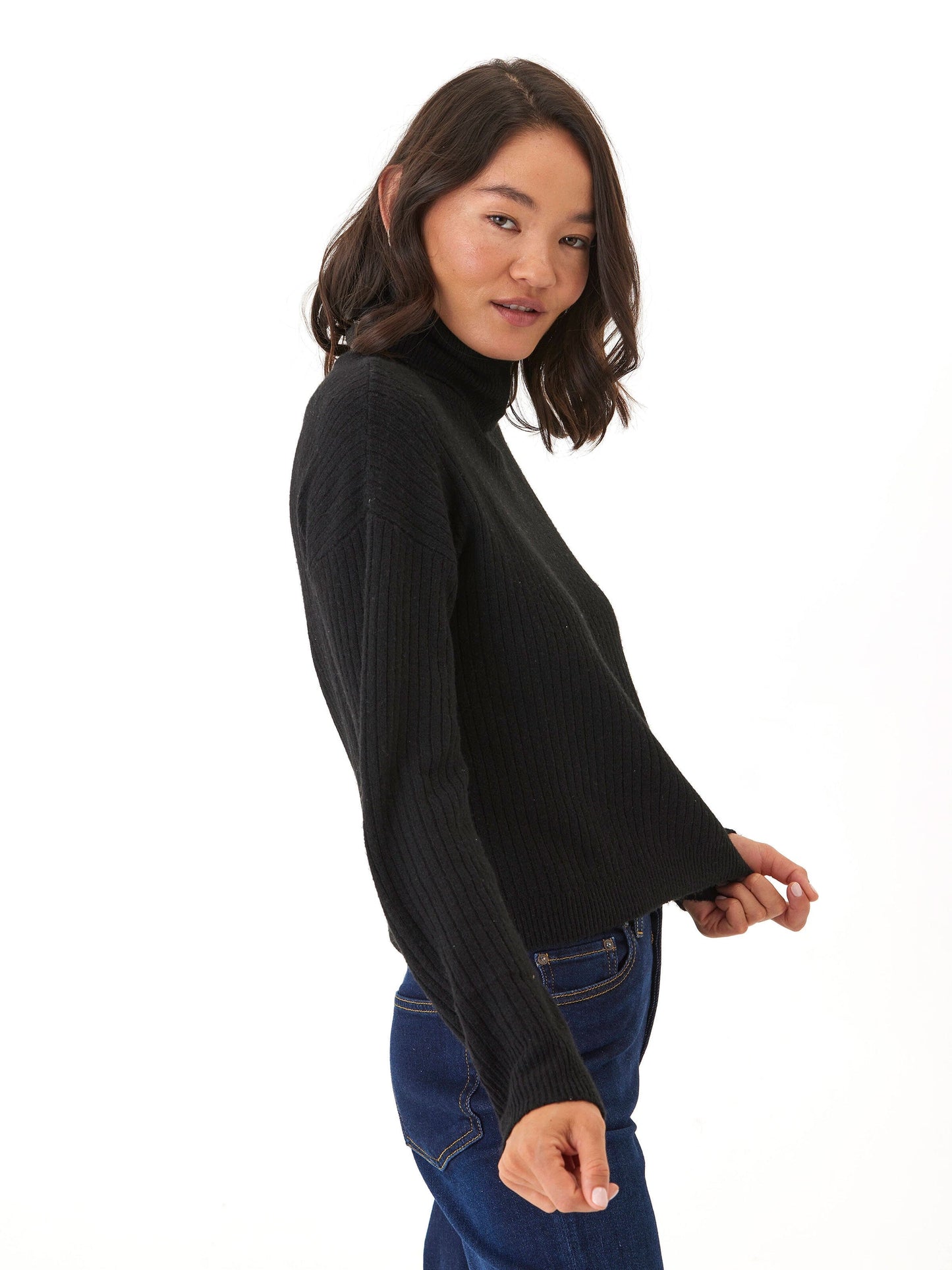 Toki Rib Knit Turtleneck