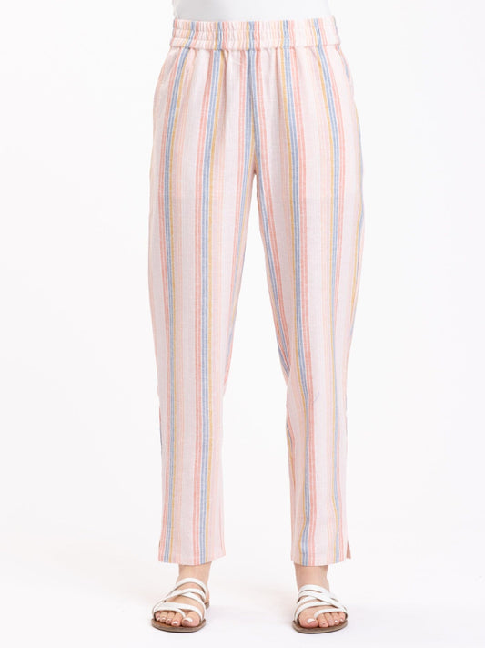 Winnie Woven Stripe Pant 27"