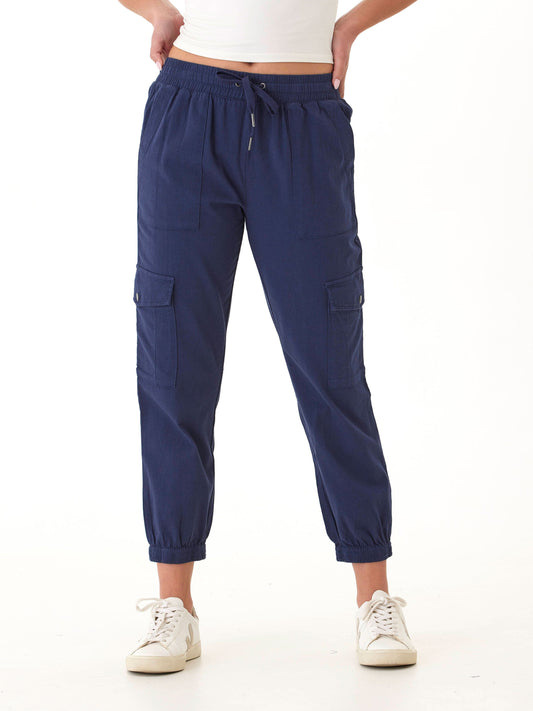 Delilah Stretch Twill Cargo Jogger 27"