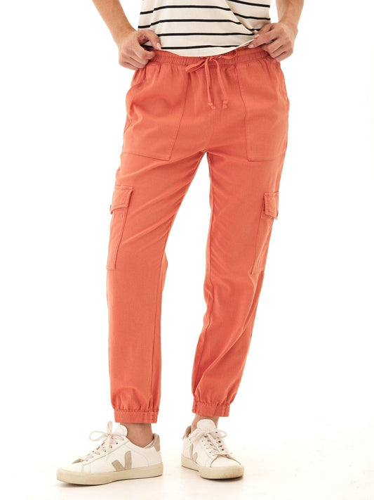 Delilah Stretch Twill Cargo Jogger 27"