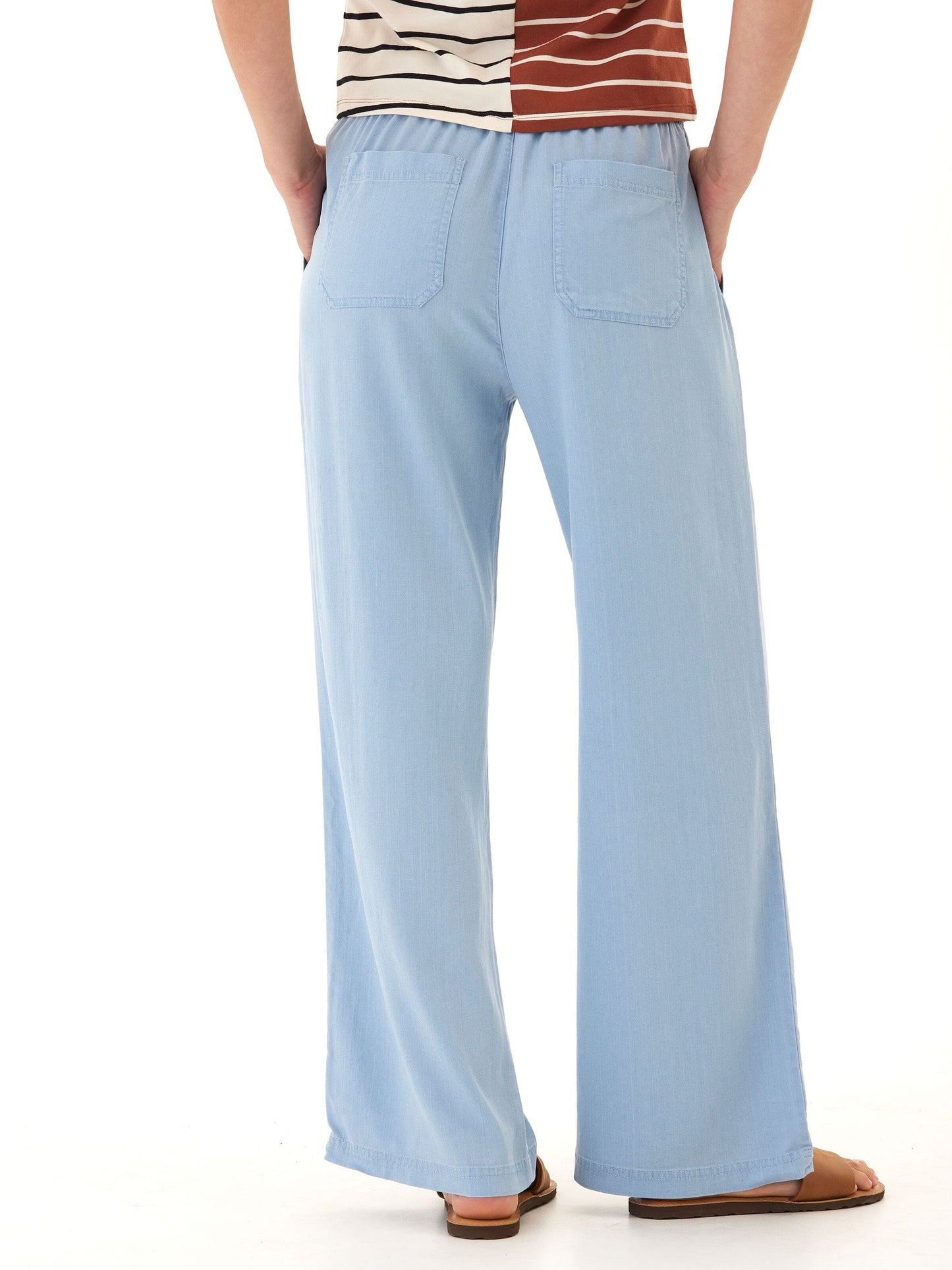 Allie Stretch Chambray Pant