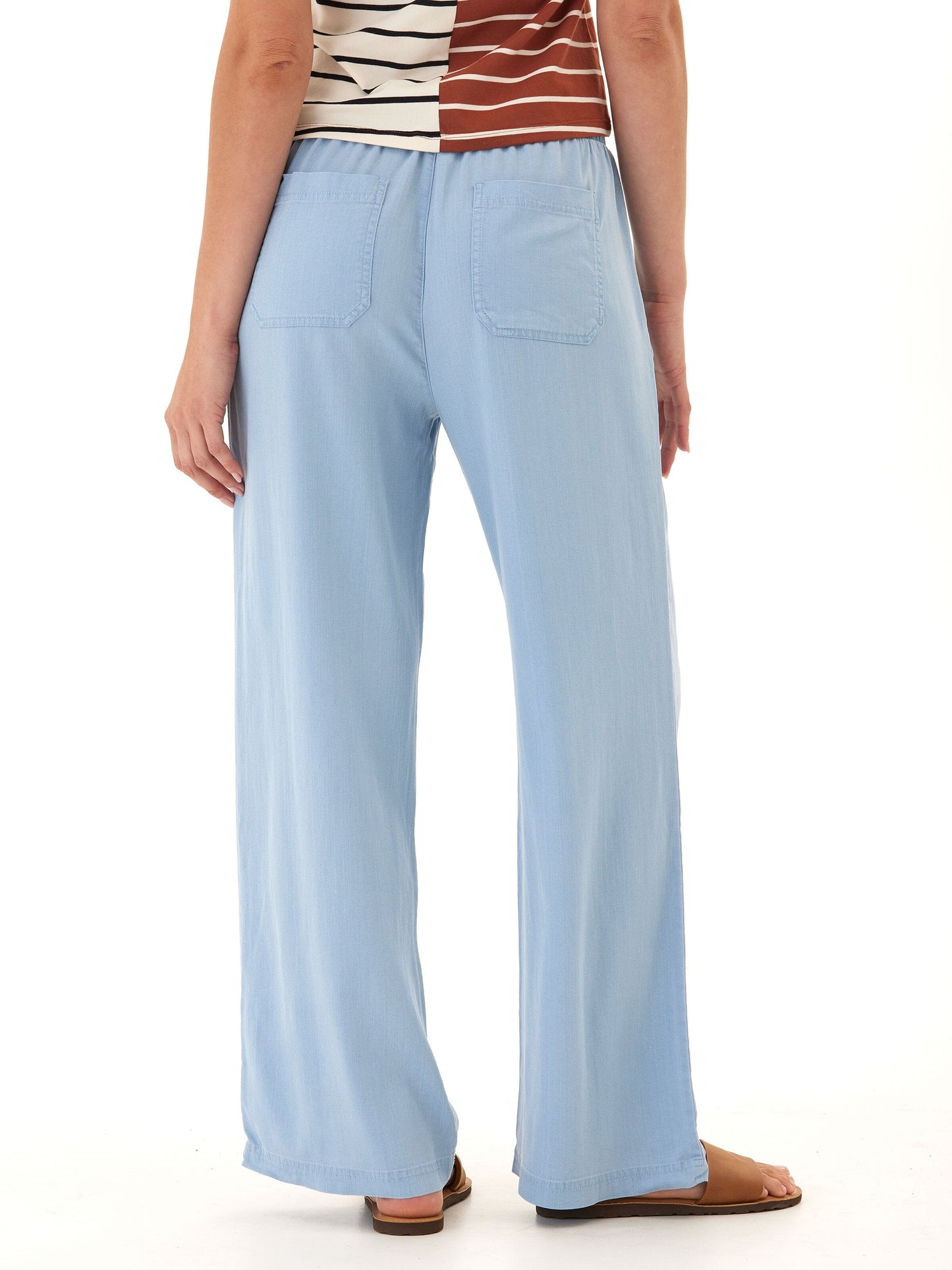 Allie Stretch Chambray Pant