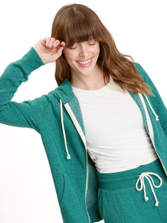 Triblend Zip Hoodie