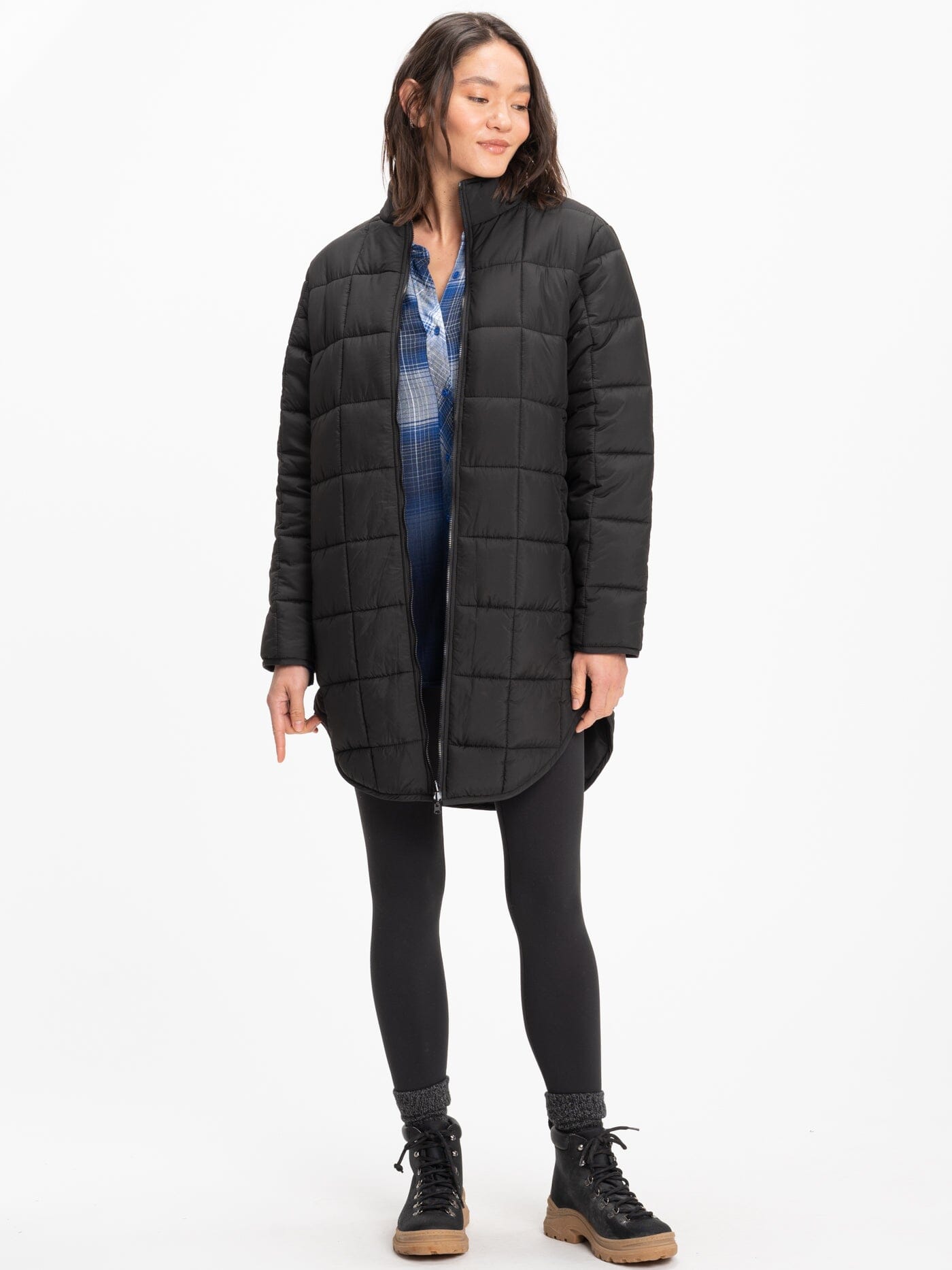 Azima Packable Long Puffer Jacket