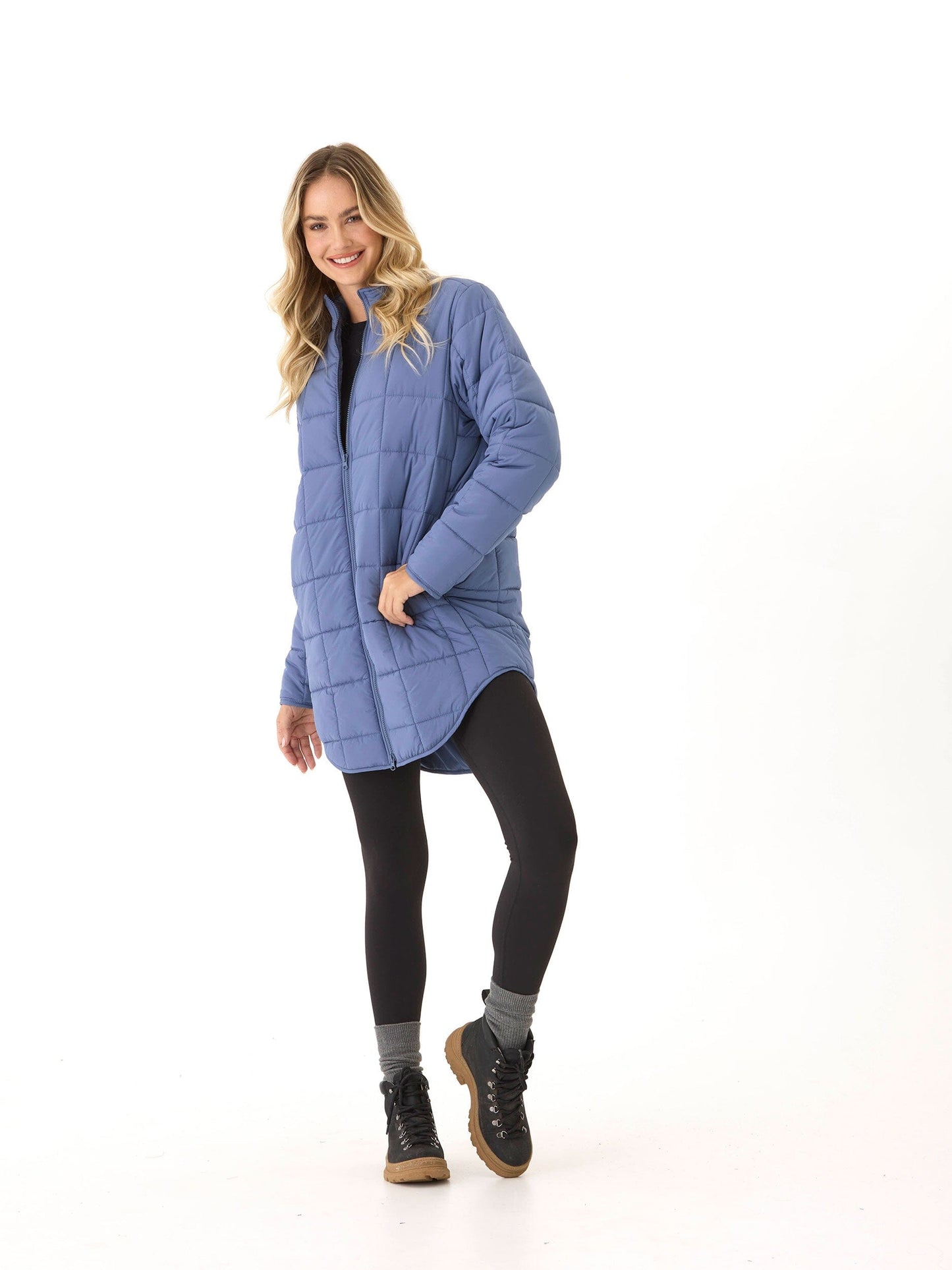Azima Packable Long Puffer Jacket