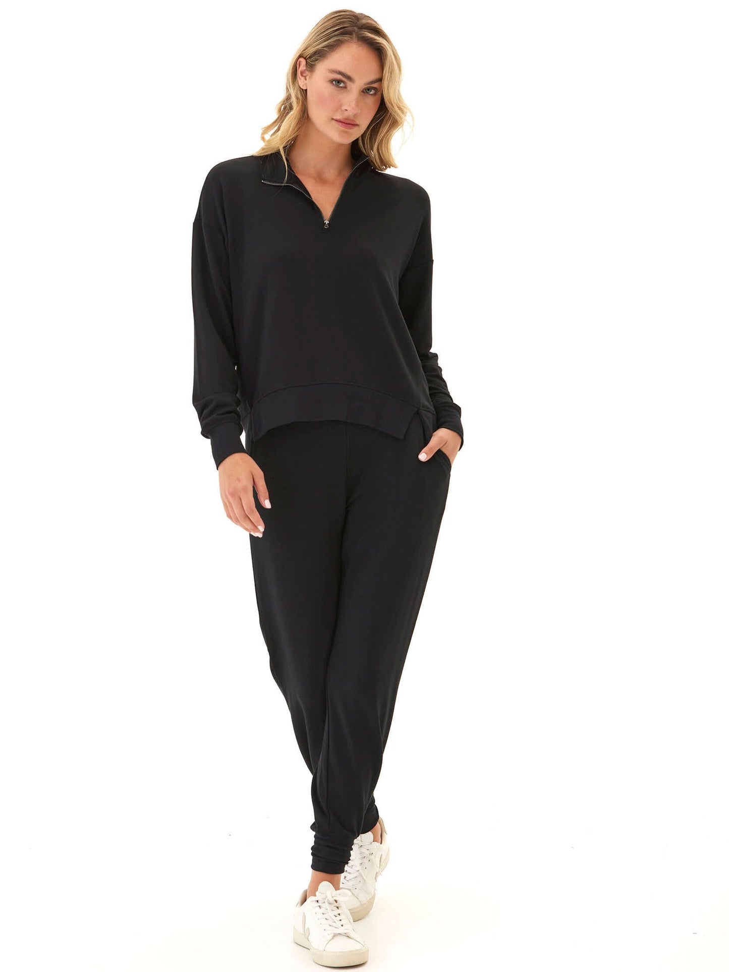 Zarina Modal Terry Tulip-Hem Jogger