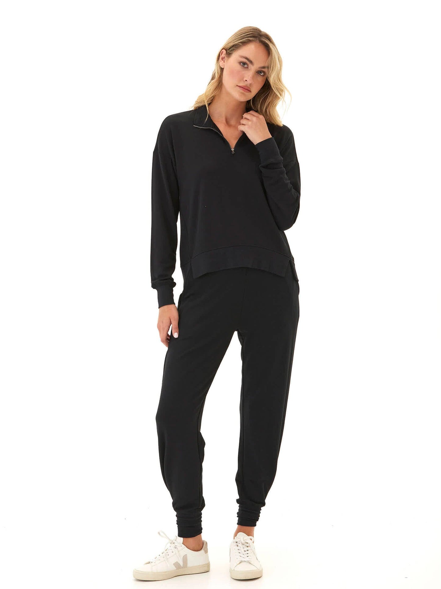 Zarina Modal Terry Tulip-Hem Jogger