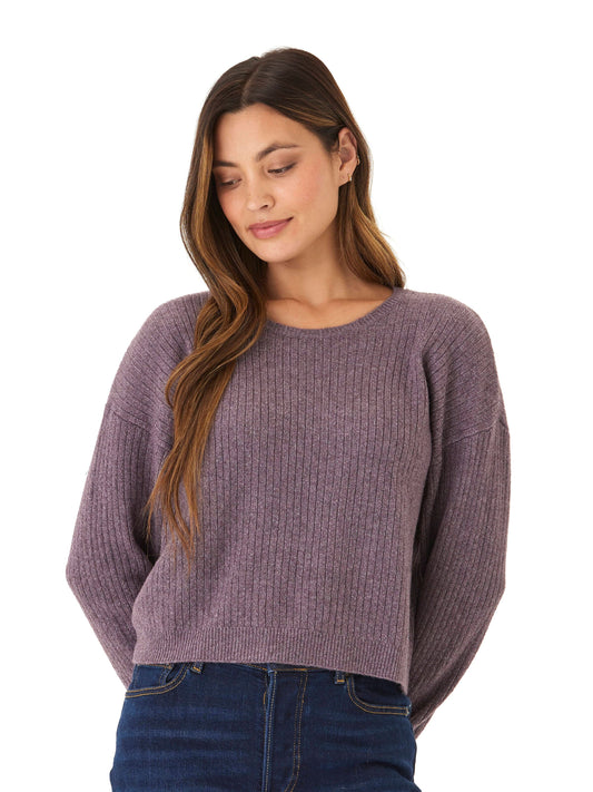 Yvonne Cozy Rib Pullover Sweater