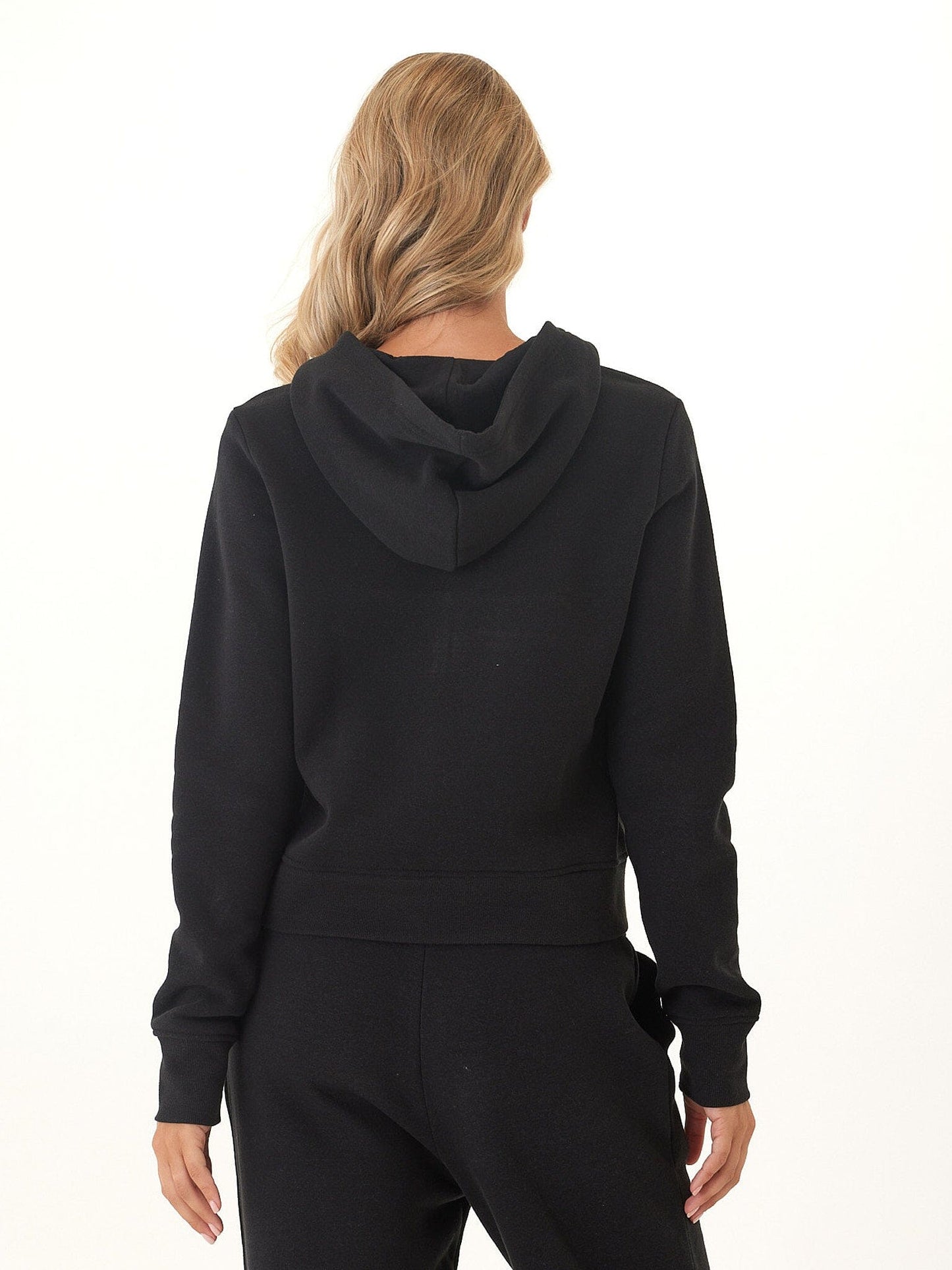 Tyra Triblend Fleece Quarter Zip Hoodie