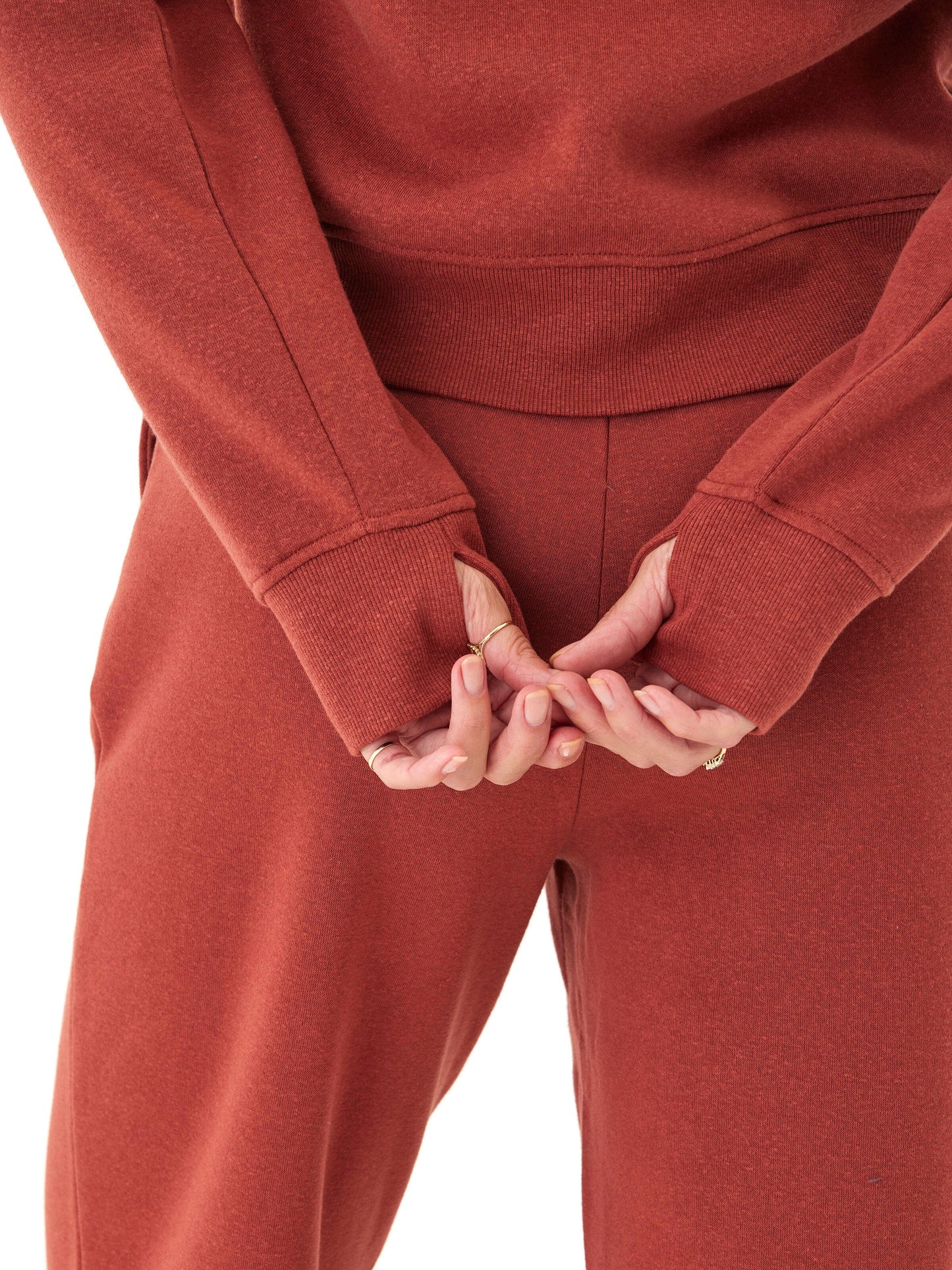 Tyra Triblend Fleece 1/4-Zip Hoodie