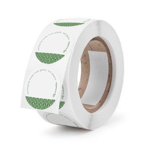 1.7" round write-on compostable (QTY:1000)