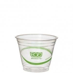 GreenStripe Compostable Cold Cups - 9 oz. (QTY:1000)