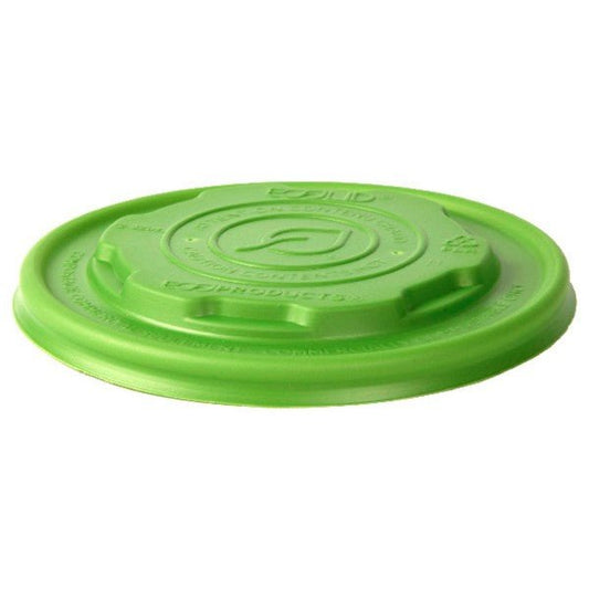 Vegware Veridian 115 series CPLA soup cup lids green (QTY:500)