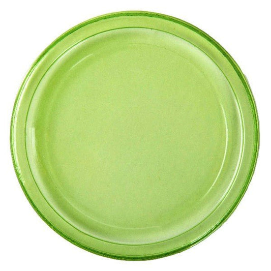 Vegware Veridian PLA round deli lid, fits 8-32oz containers, green (QTY:500)