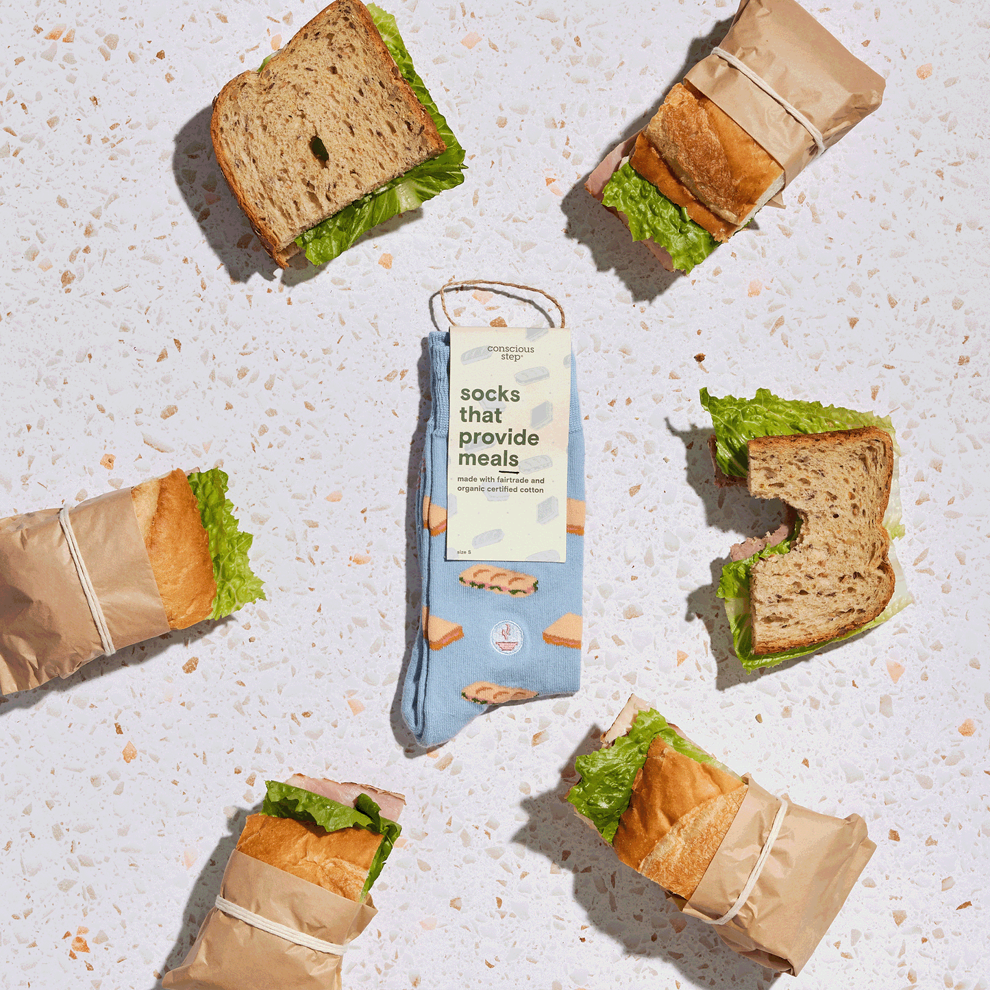 Socks that Provide Meals