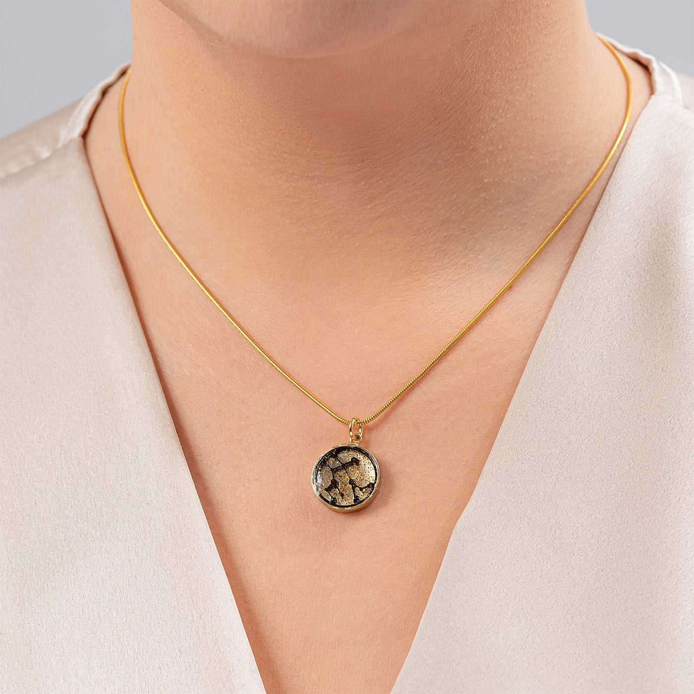 Capricorn Zodiac Sign Sustainable Necklace