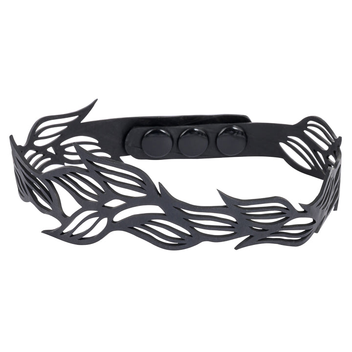 Jasmine Recycled Rubber Choker Necklace Eco-Friendly