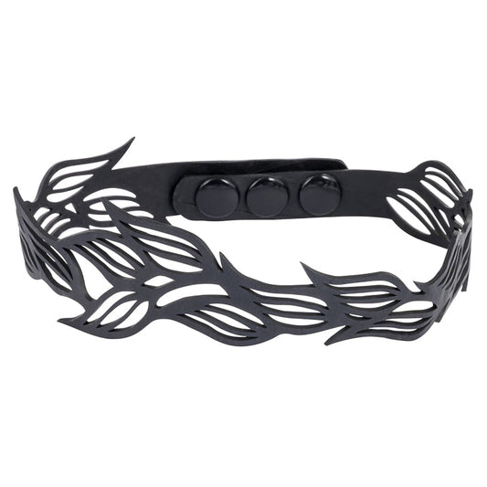 Jasmine Recycled Rubber Choker Necklace Eco-Friendly