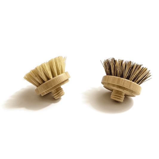 Replacement Screw on  Heads For Modular Bamboo Brushes