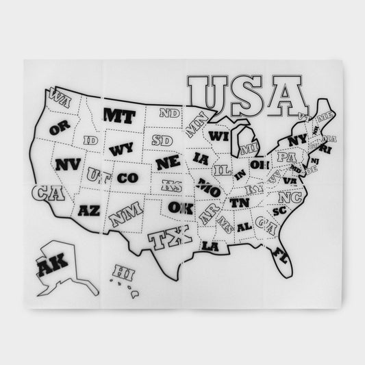 SiliMap Reusable Silicone Kids Placemats