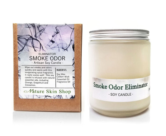 Smoke and Odor Eliminator Artisan Soy Candle-0