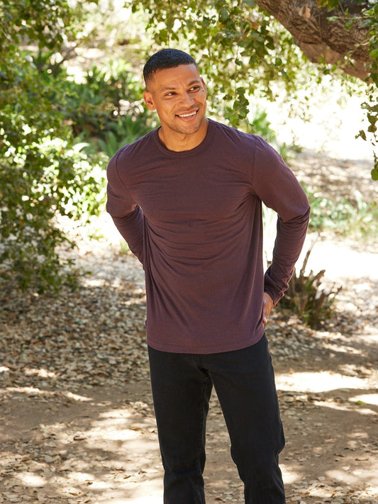 Tucker Triblend Long Sleeve Crew