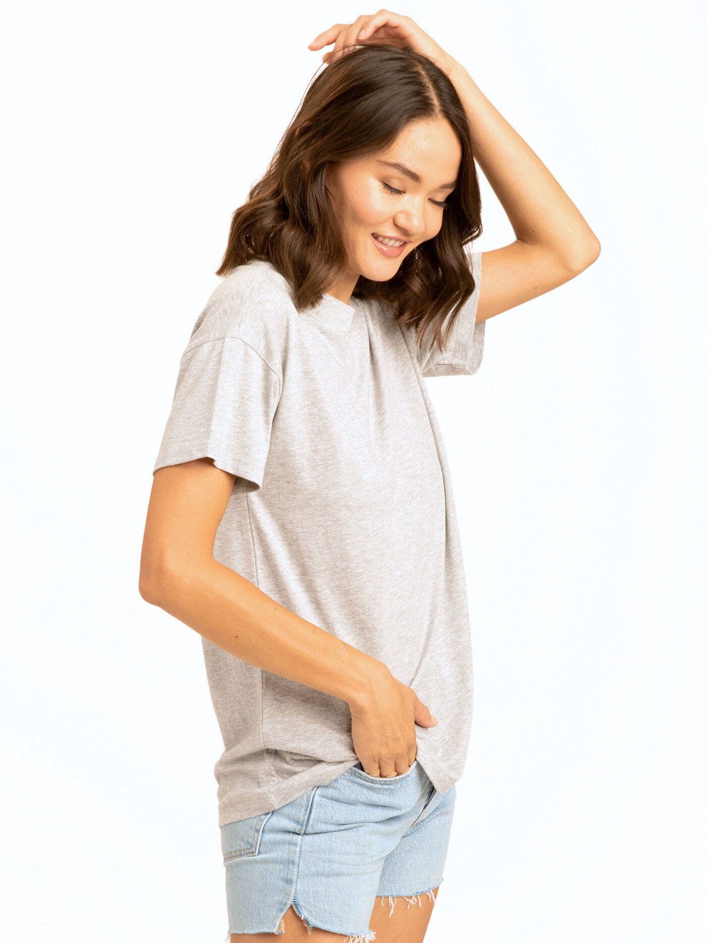 Andie Comfort Jersey Boyfriend Tee