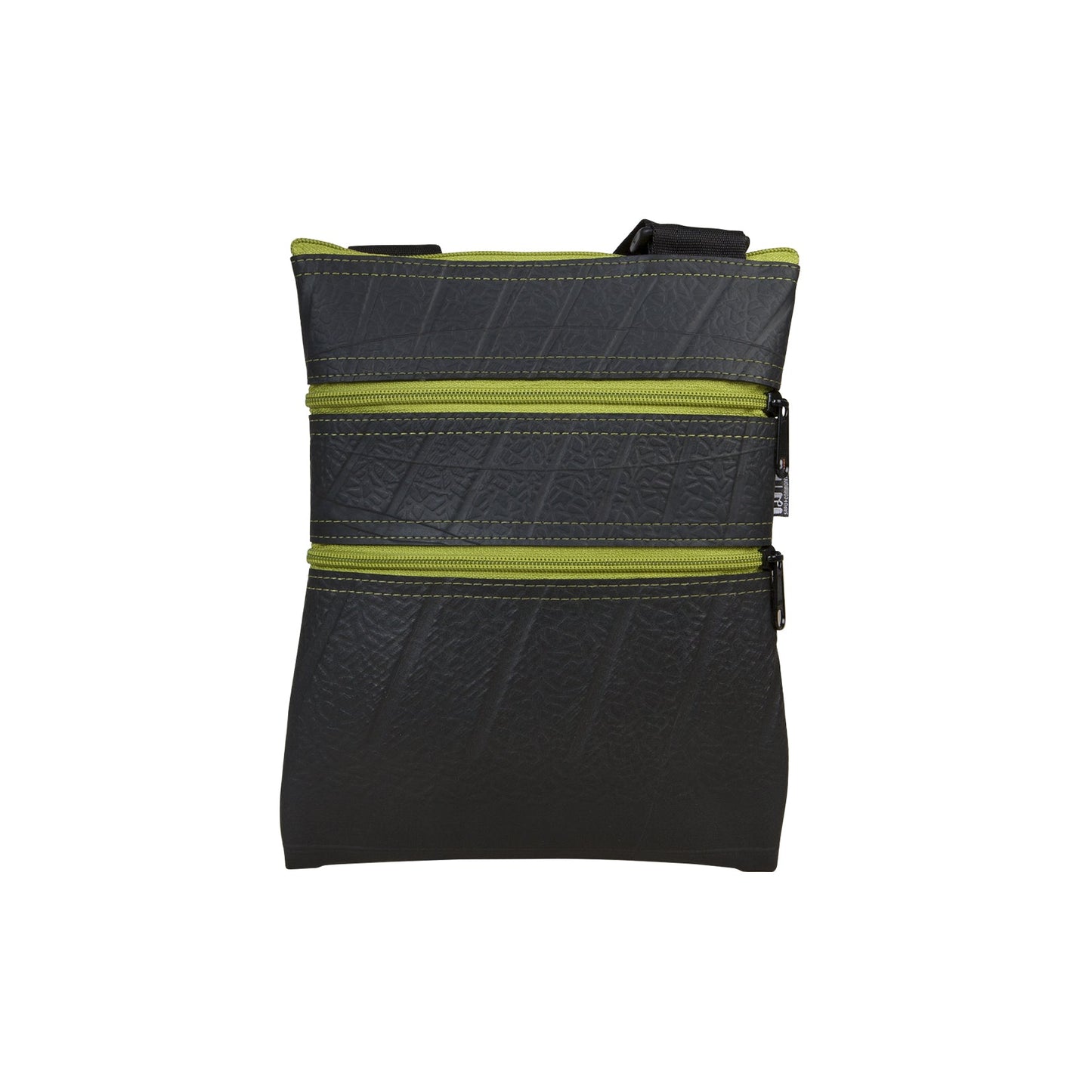 Maggie Upcycled Inner Tube Vegan Crossbody Bag - Eco Friendly