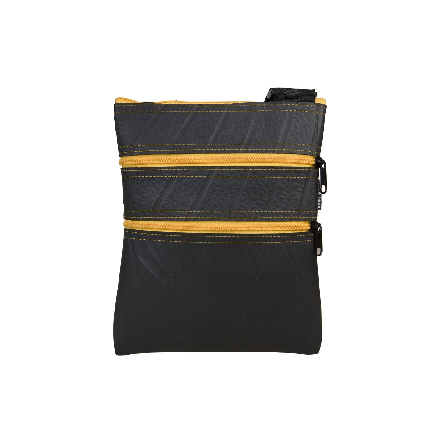 Maggie Upcycled Inner Tube Vegan Crossbody Bag - Eco Friendly