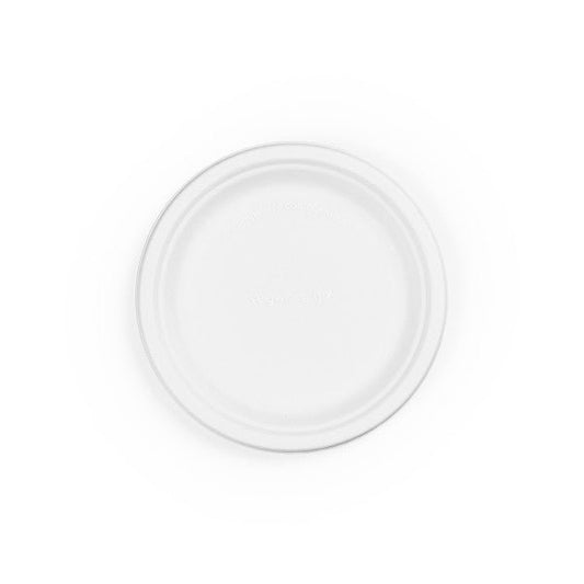 Vegware 7in bagasse plate (QTY:500)