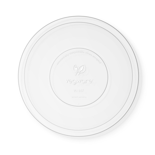 185-Series PLA Flat Lid (QTY:300)
