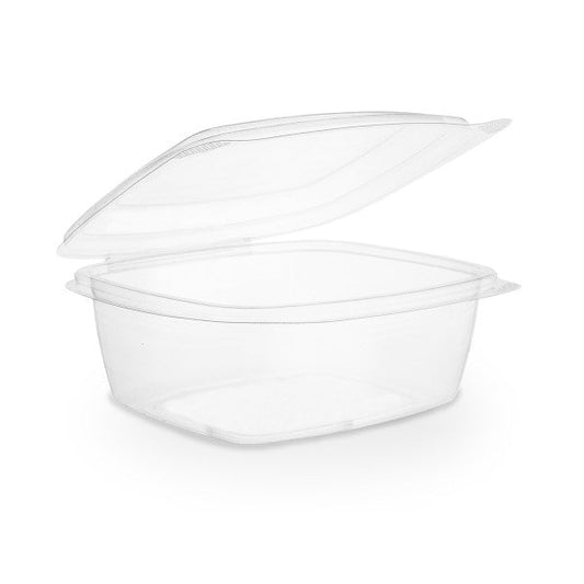 24oz PLA hinged deli container (QTY:200)