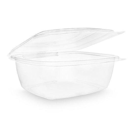 48oz PLA hinged deli container (QTY:200)