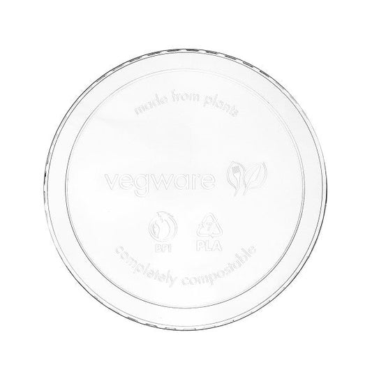 PLA round deli lid - fits 8-32oz containers (QTY:500)